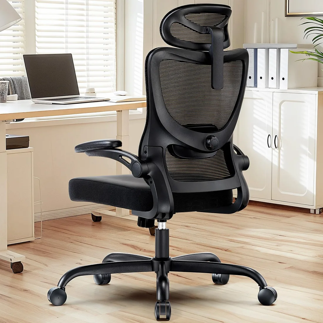 HUANUO Silla de Oficina Ergonómica Gaming, Carga Máxima 136 kg